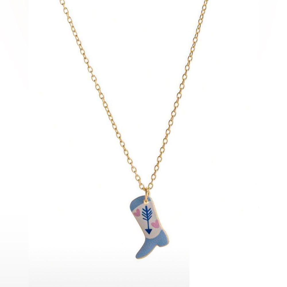 Boho Boot necklace Q497